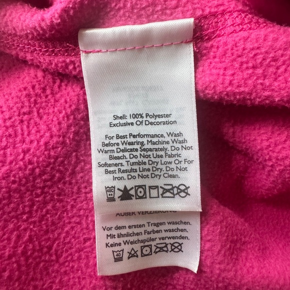 Eddie Bauer Jacket Womens Large Pink First Ascent Fleece Pullover Sweatshirt - Picture 7 of 7